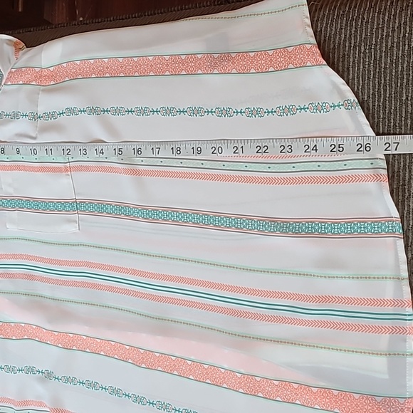 Torrid Mixed Print Blouse - Picture 11 of 12